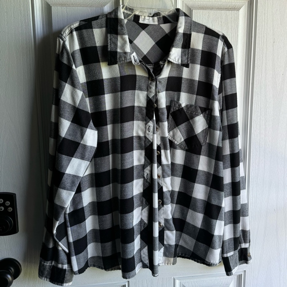 Buffalo Plaid Button Down Shirt